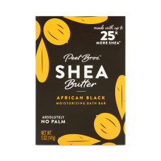 Peet Bros Shea Butter African Black Soap - Nourishing & Hydrating Cleanser