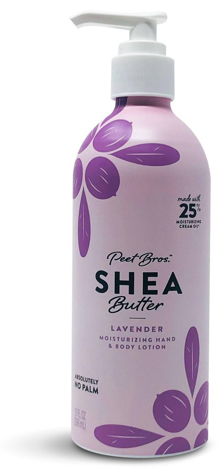 Peet Bros Shea Butter Body Lotion Lavender - Nourishing Hydration