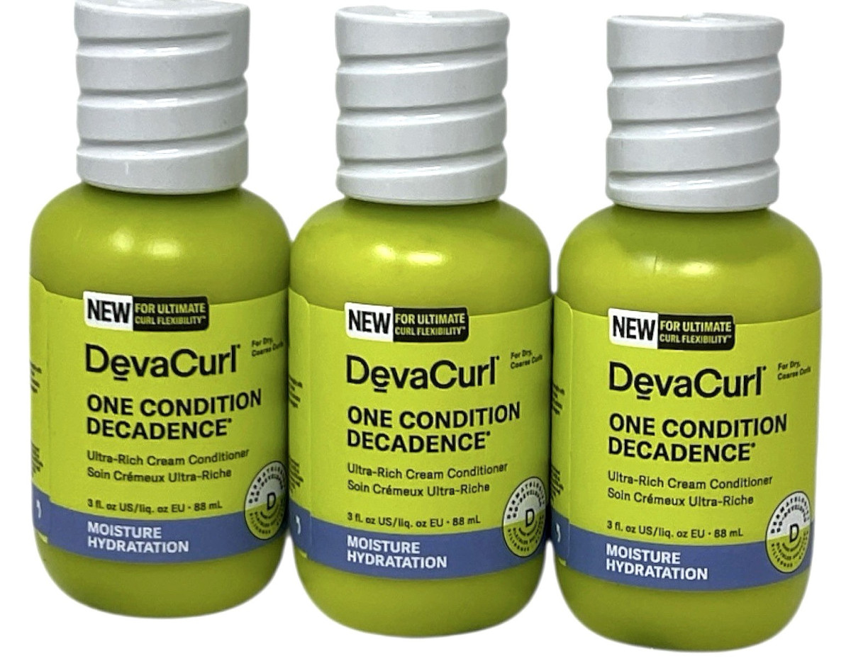 DevaCurl DEVAC-040 3 oz One Condition Decadence Ultra Rich Cream Conditioner