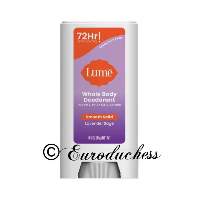 Lume Solid Deo 0.5oz Mini Stick - Lavender