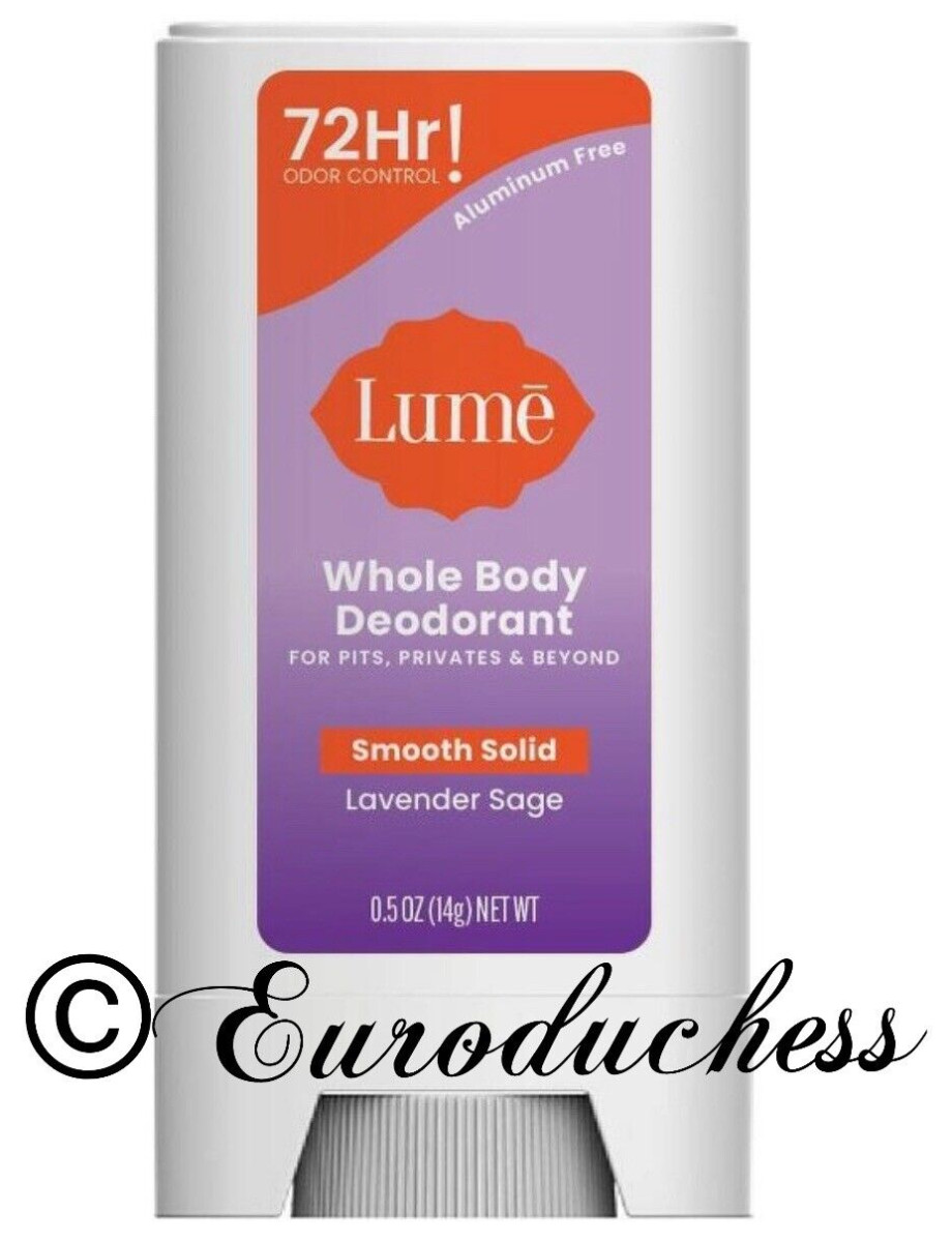 Lume Solid Deo 0.5oz Mini Stick - Lavender