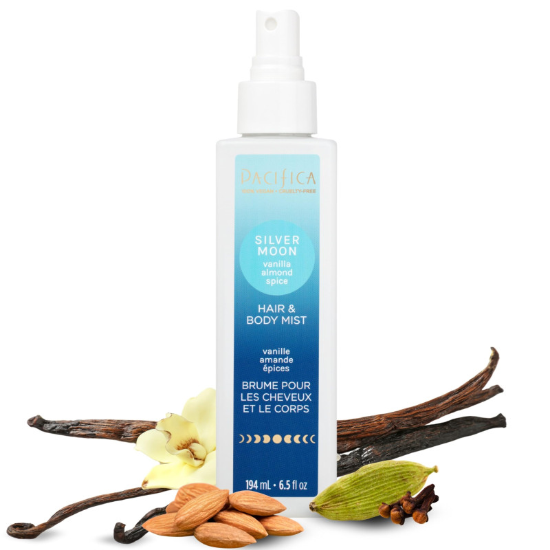 Pacifica Hair & Body Mist 6.5 Fl Oz - Refreshing Fragrance for All-Day Use