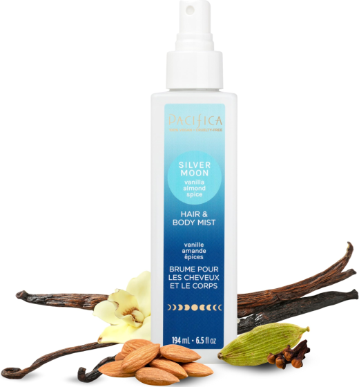 Pacifica Hair & Body Mist 6.5 Fl Oz - Refreshing Fragrance for All-Day Use