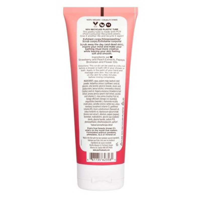 Pacifica Body Scrub 6 oz - Exfoliating & Nourishing