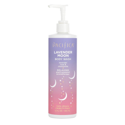 Pacifica Lavender Moon Body Wash - Soothing Aromatherapy Cleanser