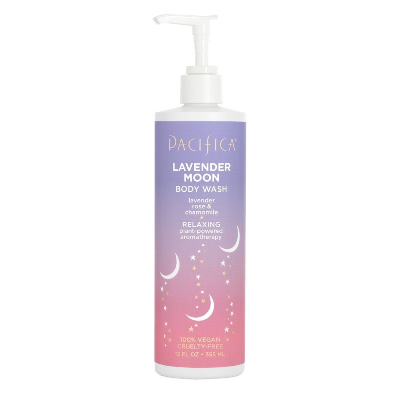 Pacifica Lavender Moon Body Wash - Soothing Aromatherapy Cleanser