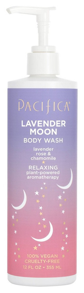 Pacifica Lavender Moon Body Wash - Soothing Aromatherapy Cleanser