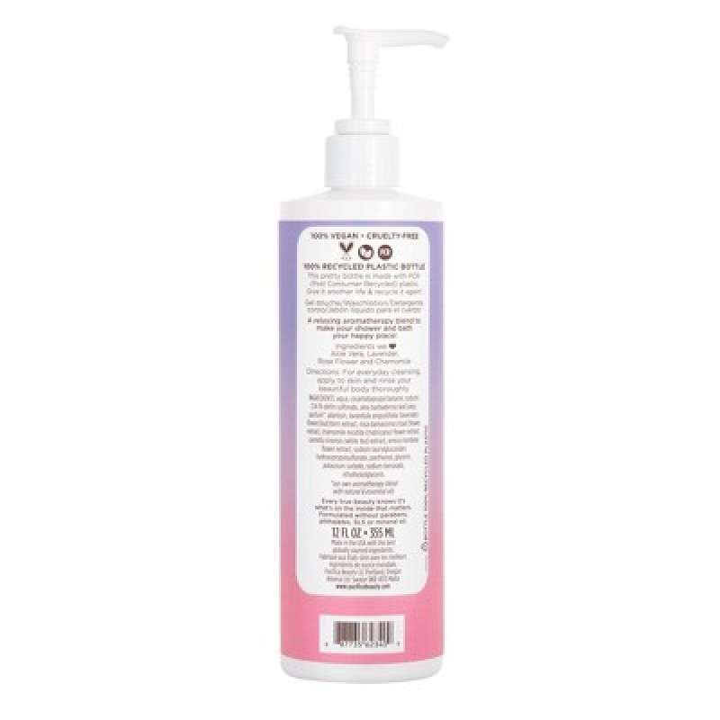 Pacifica Lavender Moon Body Wash - Soothing Aromatherapy Cleanser