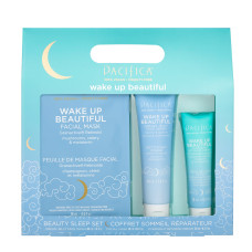 Pacifica Wake Up Beautiful Beauty Sleep Set - Revitalize Your Skin Overnight