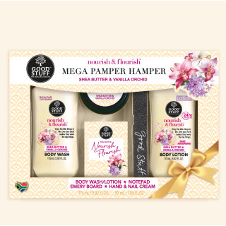 Nourish & Flourish In dulgent Nourishing Hand Cream with Shea butter & Vanilla orchid 2.5 fl.oz