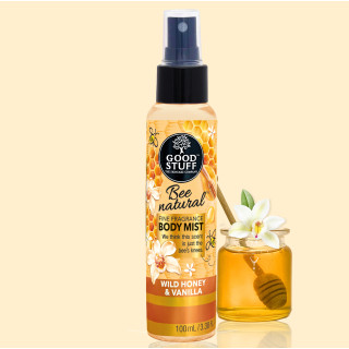 Fragranced Body Mist Bee Natural Wild Honey & Vanilla 3.36 fl oz/100 ml