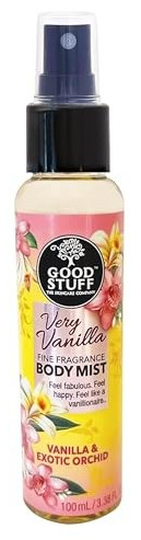 Very Vanilla Body Mist, Luxurious Fragrance with Vanilla & Exotic Orchid, 3.4 fl oz