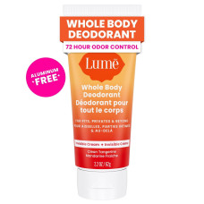 Lume Deo Cream 2.2oz Tube Tangerine Can