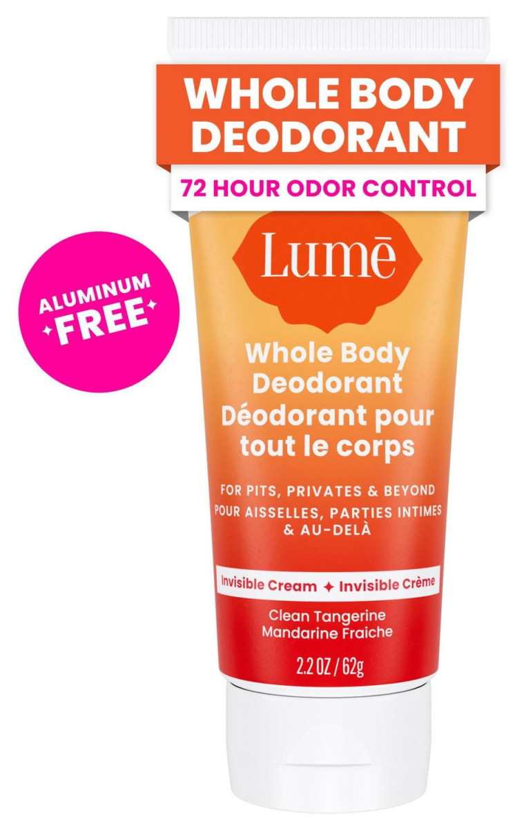 Lume Deo Cream 2.2oz Tube Tangerine Can
