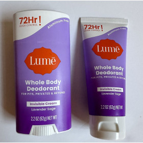 Lume Deo Cream 2.2oz Tube Lavender F