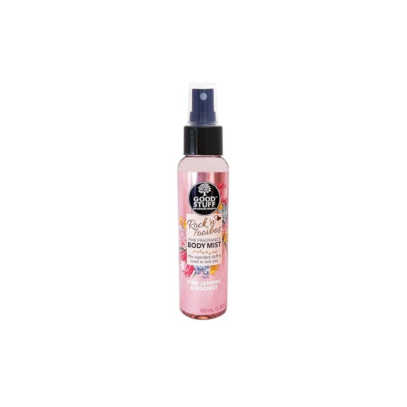 Fragranced Body Mist, Rock 'n Rooibos - Pink Jasmine, 3.36 fl oz/100 ml